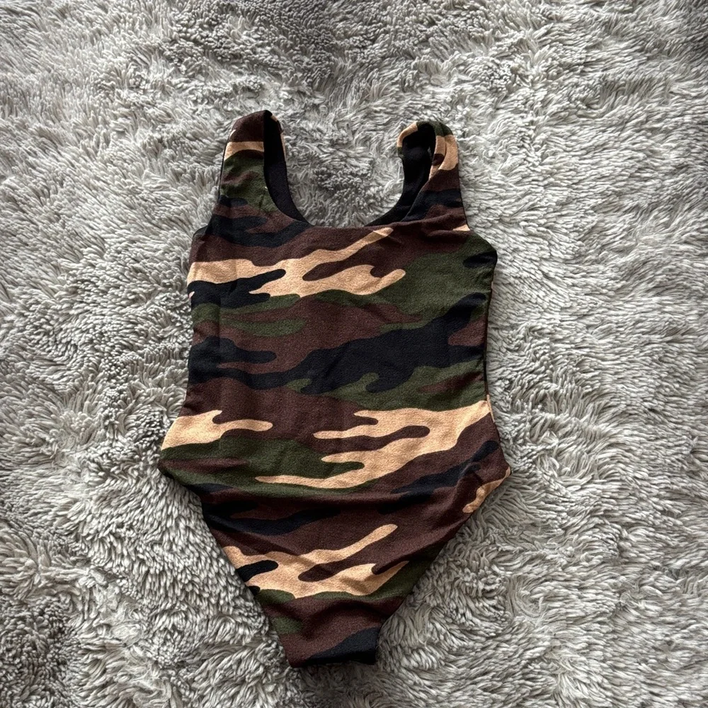 Naked Wardrobe Camouflage Kids Bikini